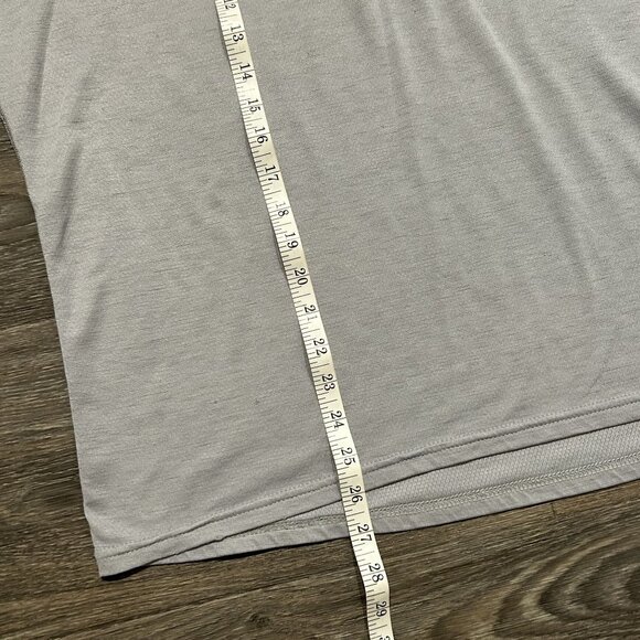 VTG Patagonia Large Capilene Half Zip Long Sleeve Pullover Gray Shirt USA Made - Picture 6 of 12